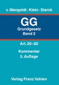 Cover: Kommentar zum Grundgesetz - Vahlen