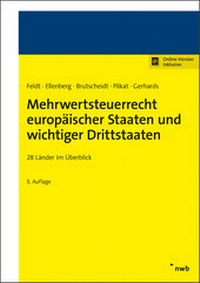 Abbildung von: Mehrwertsteuerrecht europäischer Staaten und wichtiger Drittstaaten - NWB