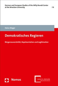 Abbildung von: Demokratisches Regieren - Nomos