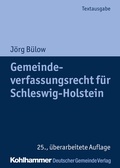 Cover: Gemeindeverfassungsrecht f&uuml;r Schleswig-Holstein - Deutscher Gemeindeverlag