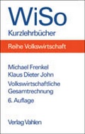 Cover: Volkswirtschaftliche Gesamtrechnung - Vahlen