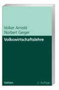 Cover: Volkswirtschaftslehre - Vahlen