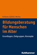 Cover: Bildungsberatung f&uuml;r Menschen im Alter - Kohlhammer