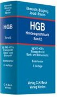 Abbildung von: Handelsgesetzbuch: HGB - Vahlen