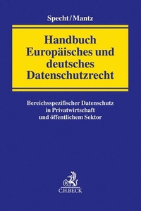 Abbildung von: Handbuch Europäisches und deutsches Datenschutzrecht - C.H.BECK