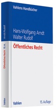 Cover: &Ouml;ffentliches Recht - Vahlen