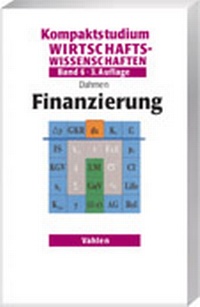 Enlarge image Cover: Finanzierung - Vahlen