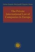 Cover: The Private International Law of Companies in Europe - C.H.BECK