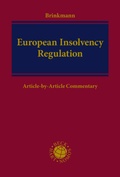 Cover: European Insolvency Regulation - Nomos