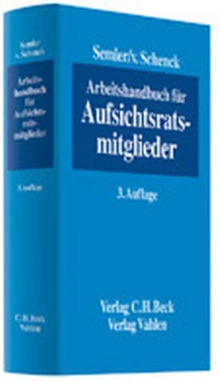Abbildung von: Arbeitshandbuch für Aufsichtsratsmitglieder - Vahlen