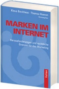 Cover: Marken im Internet - Vahlen