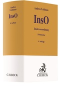 Cover: Insolvenzordnung: InsO - C.H.BECK