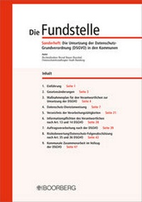 Abbildung von: Die Fundstelle - Boorberg