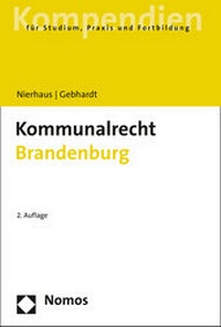 Abbildung von: Kommunalrecht Brandenburg - Nomos