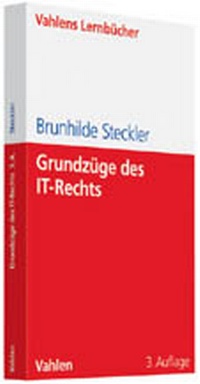 Abbildung von: Grundzüge des IT-Rechts - Vahlen