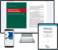 Abbildung von: Handbuch für den Vollstreckungsdienst - Digital - Verlag W. Reckinger