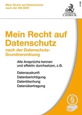 Cover: Mein Recht auf Datenschutz nach der Datenschutz-Grundverordnung - C.H.BECK