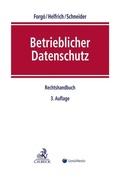 Cover: Betrieblicher Datenschutz - C.H.BECK