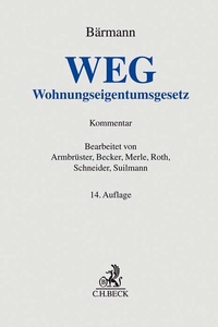 Enlarge image Cover: Wohnungseigentumsgesetz: WEG - C.H.BECK