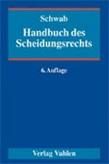 Cover: Handbuch des Scheidungsrechts - Vahlen