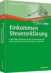 Abbildung von: Einkommensteuererklärung 2018/2019 - Haufe-Lexware