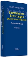 Cover: Unternehmensbewertungen erstellen und verstehen - Vahlen