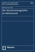 Abbildung von: Der Versammlungsleiter im Aktienrecht - Nomos