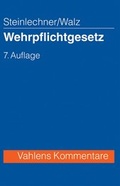 Cover: Wehrpflichtgesetz - Vahlen