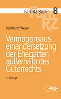Cover: Verm&ouml;gensauseinandersetzung der Ehegatten ausserhalb des G&uuml;terrechts - Gieseking