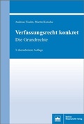Cover: Verfassungsrecht konkret - Berliner Wissenschafts-Verlag