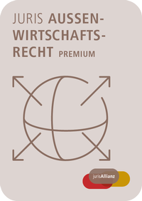 Bild vergrößern Bild: juris Außenwirtschaftsrecht Premium - Juris