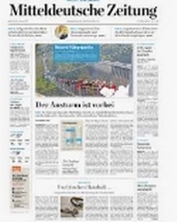 Abbildung von: Mitteldeutsche Zeitung - Mitteldeutsche Verlags- und Druckhaus GmbH