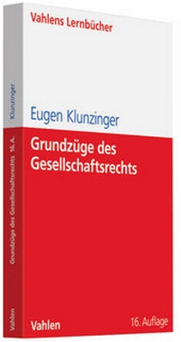 Abbildung von: Grundzüge des Gesellschaftsrechts - Vahlen