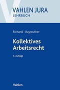 Cover: Kollektives Arbeitsrecht - Vahlen