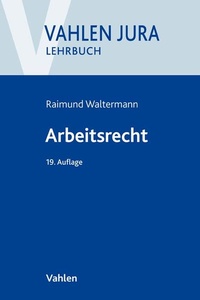 Abbildung von: Arbeitsrecht - Vahlen