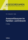 Cover: Assessorklausuren im Familien- und Erbrecht - Vahlen