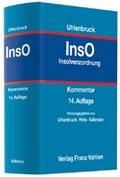 Cover: Insolvenzordnung: InsO - Vahlen