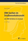 Cover: OWi-Sachen im Stra&szlig;enverkehrsrecht - C.F. M&uuml;ller