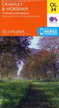Abbildung von: Crawley & Horsham, Cranleigh & Billingshurst - Ordnance Survey