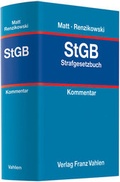 Cover: Strafgesetzbuch: StGB - Vahlen