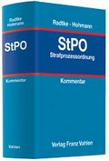 Cover: Strafprozessordnung: StPO - Vahlen