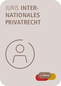 Abbildung von: juris Internationales Privatrecht - Juris
