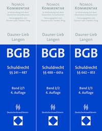 Abbildung von: Bürgerliches Gesetzbuch BGB - Band 2 - Nomos