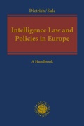 Cover: Intelligence Law and Policies in Europe - Nomos