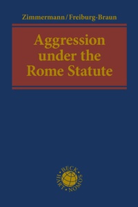 Enlarge image Cover: Aggression under the Rome Statute - Nomos