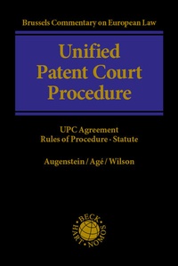 Enlarge image Cover: Unified Patent Court Procedure - Nomos