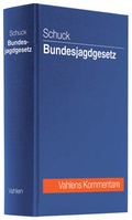 Cover: Bundesjagdgesetz - Vahlen