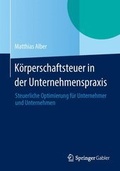 Cover: K&ouml;rperschaftsteuer in der Unternehmenspraxis - Springer Gabler