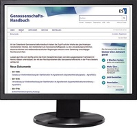 Abbildung von: Genossenschafts-Handbuch - Jahresabonnement bei Kombibezug Print und Datenbank - Erich Schmidt Verlag