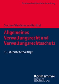 Abbildung von: Allgemeines Verwaltungsrecht und Verwaltungsrechtsschutz - Deutscher Gemeindeverlag